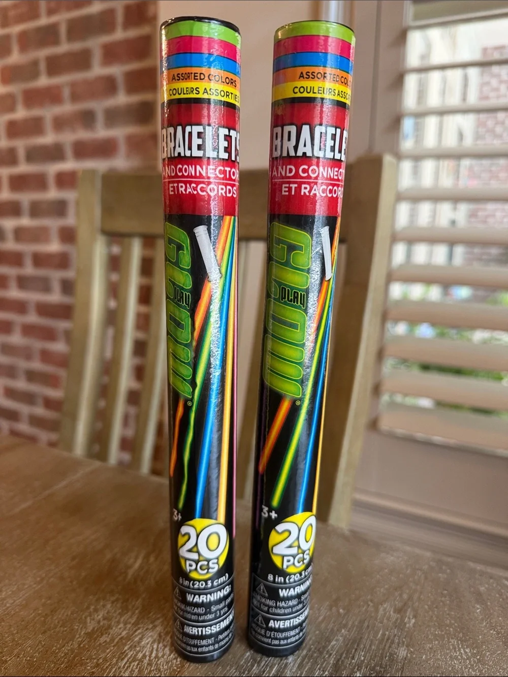Glow Play Bracelets 20 Pieces (2 Packs)